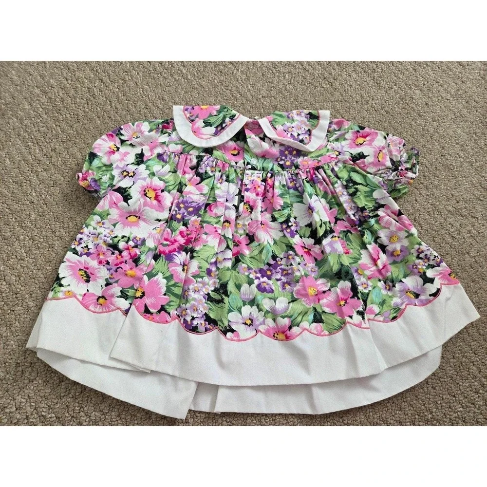 Vintage baby girl dress 24 mos